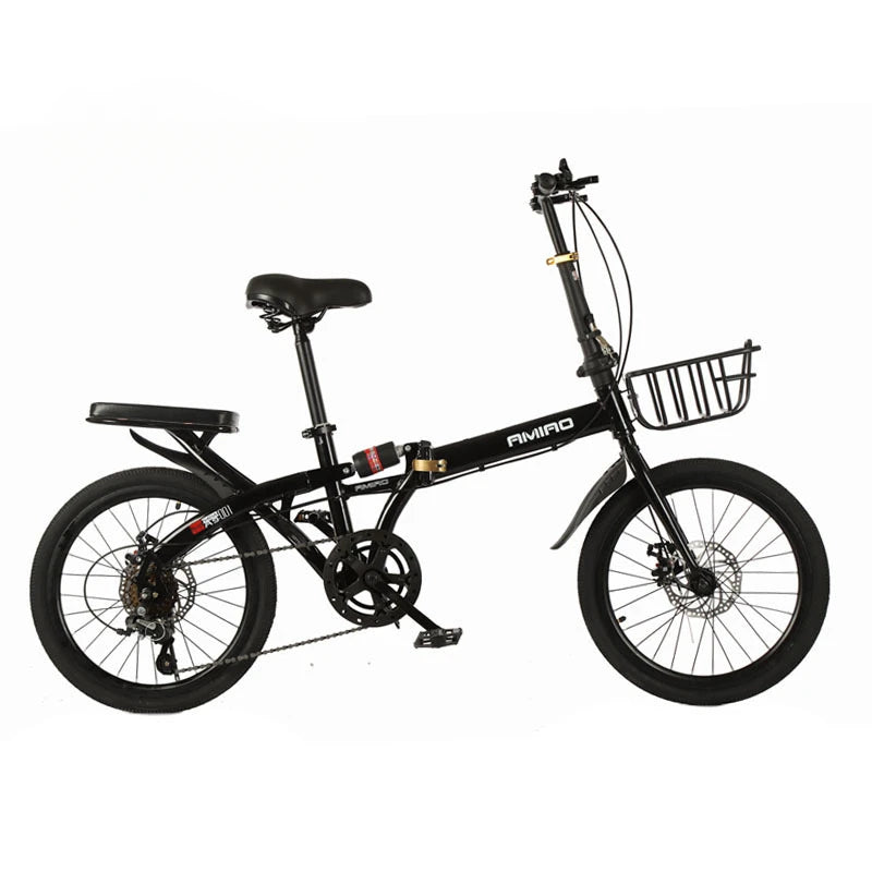 Folding Bicycle Portable Ultra Light Variable Speed Unisex
