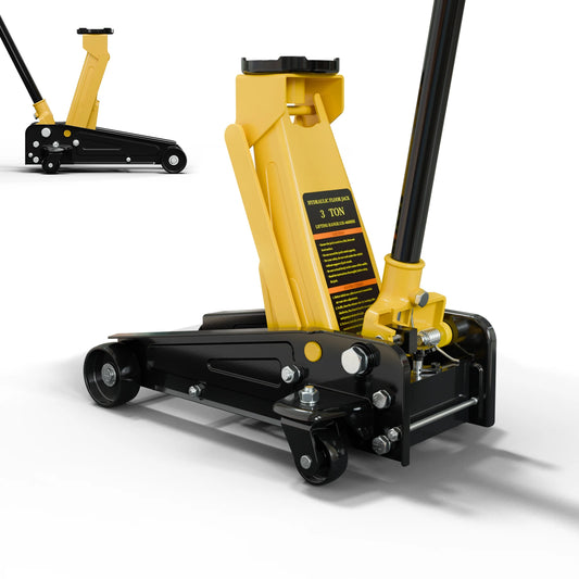Kieperi 3 Ton Low Profile Hydraulic Floor Jack Dual Piston