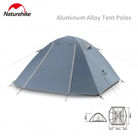 Naturehike Portable Waterproof Double Layer Camping Tent For Outdoor