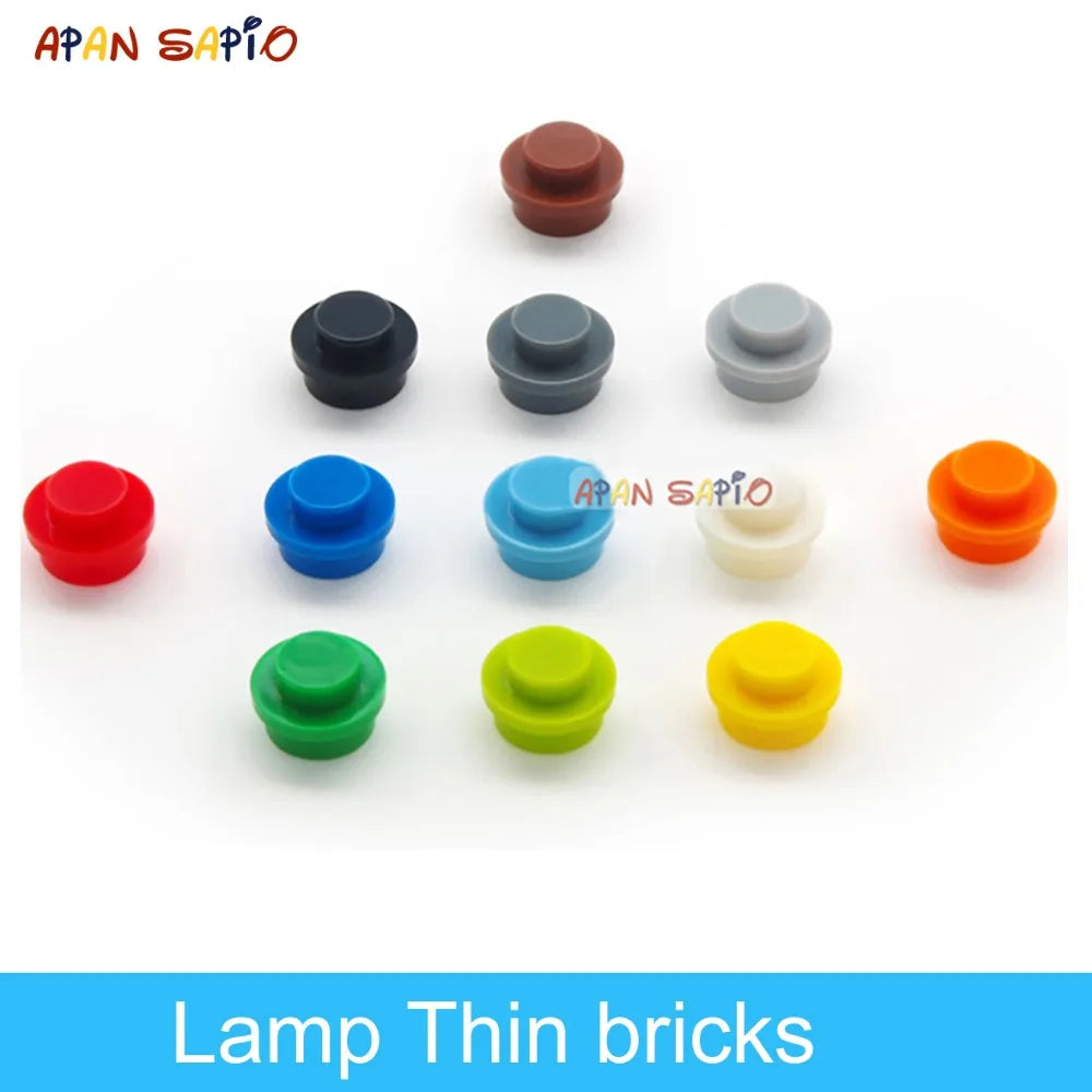 Apan Sapio 600Pcs DIY Building Blocks Lamp Educational Compatible 4037