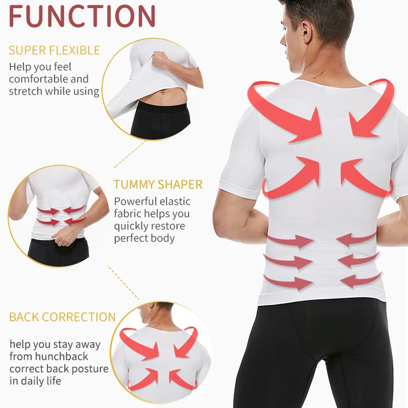 Miss Moly Men Slimming Body Shaper Belly Control Waist Trainer