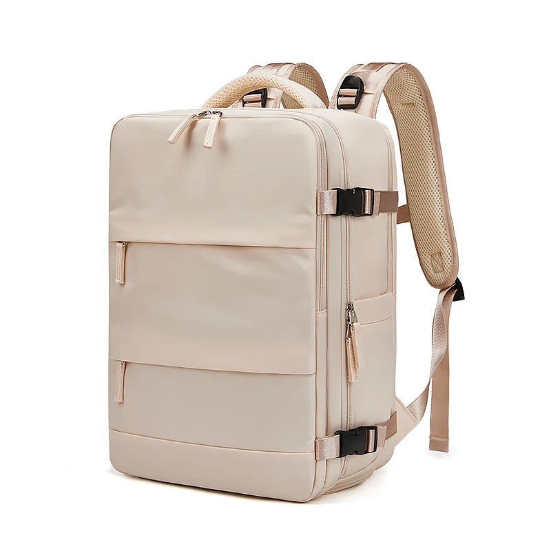 NONECN Women Travel Backpack USB Charging Laptop School Bag
