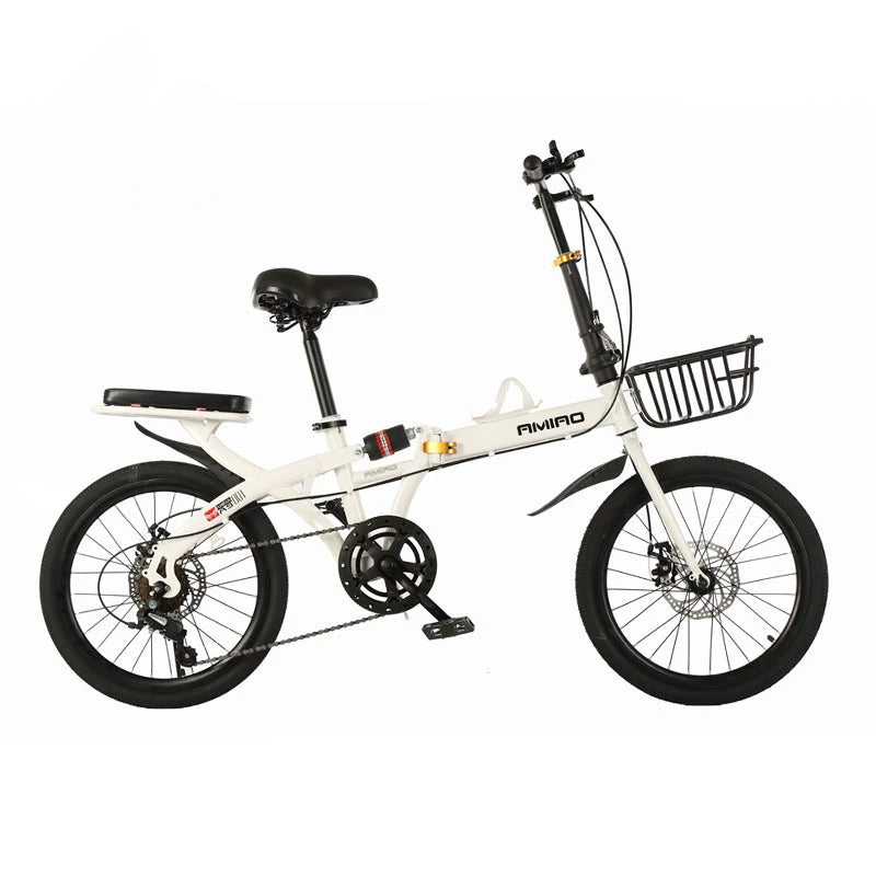 Folding Bicycle Portable Ultra Light Variable Speed Unisex