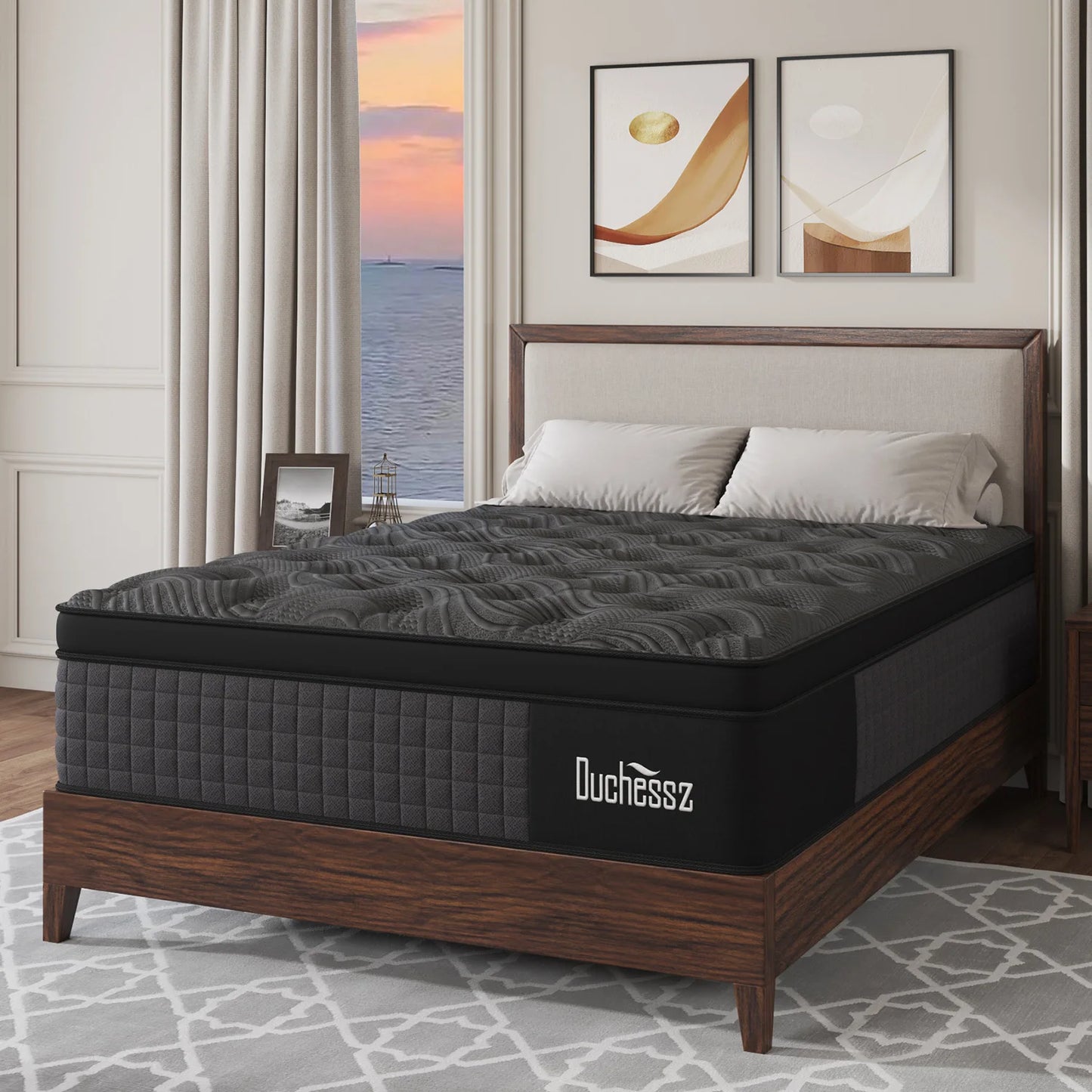 Sweetlove Gel Memory Foam Pocket Spring Mattress In A Box Medium Firm