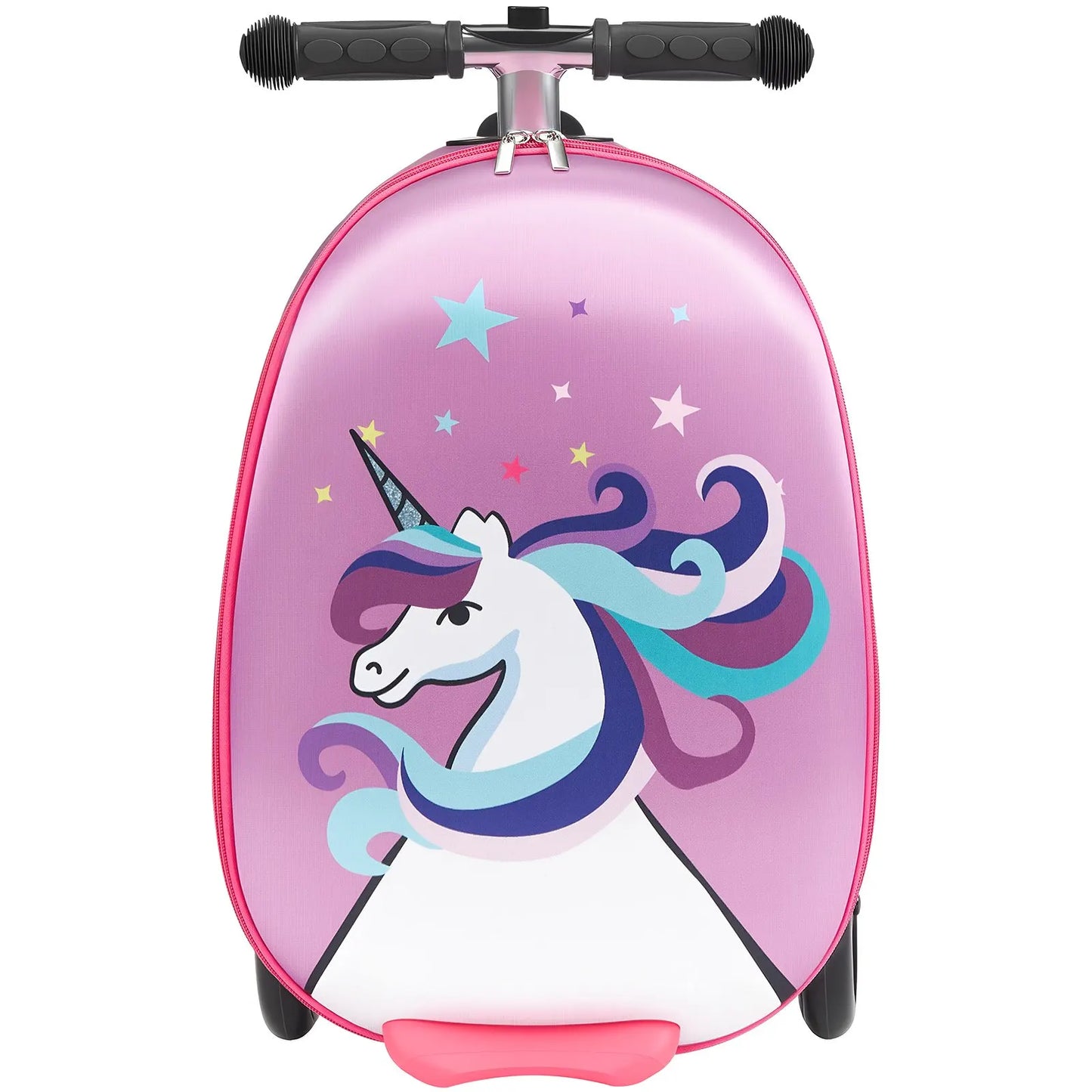Ride On Luggage Kids Scooter Suitcase With FlashWheels