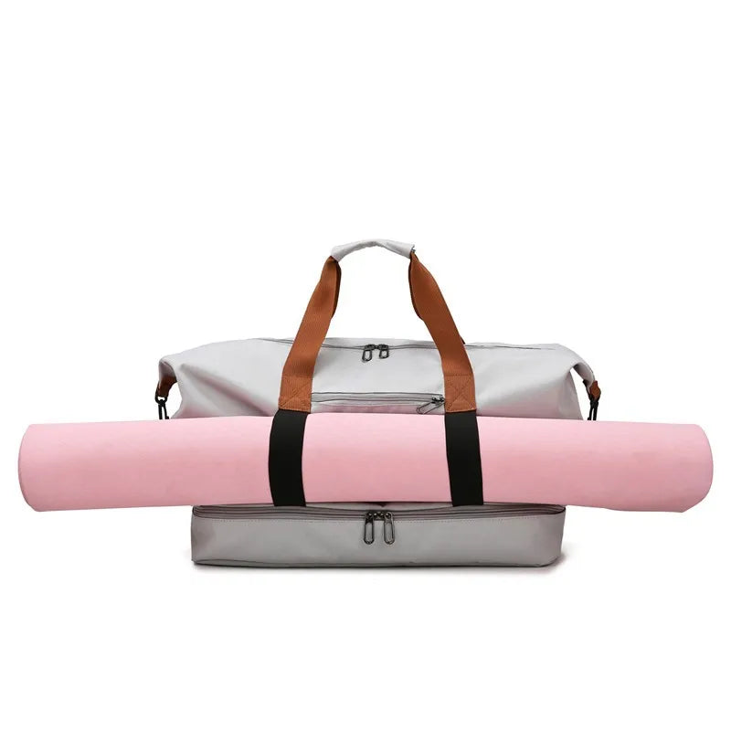 Travel Bag With Dry Wet Separation For Short Distance Trips