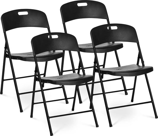 Folding Chair Indoor Outdoor Plastic Stackable Guest Chair For Events