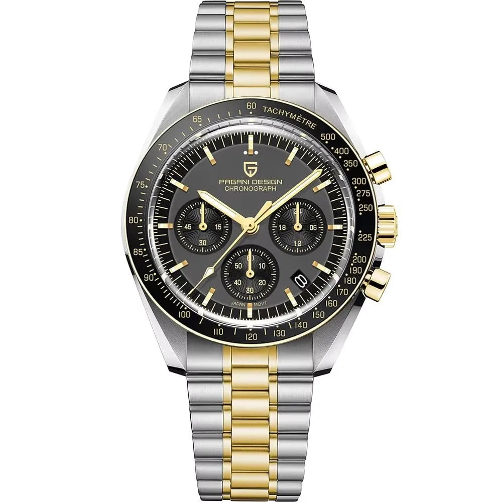 Pagani Design Moon V6 Chronograph Quartz Mens Watch