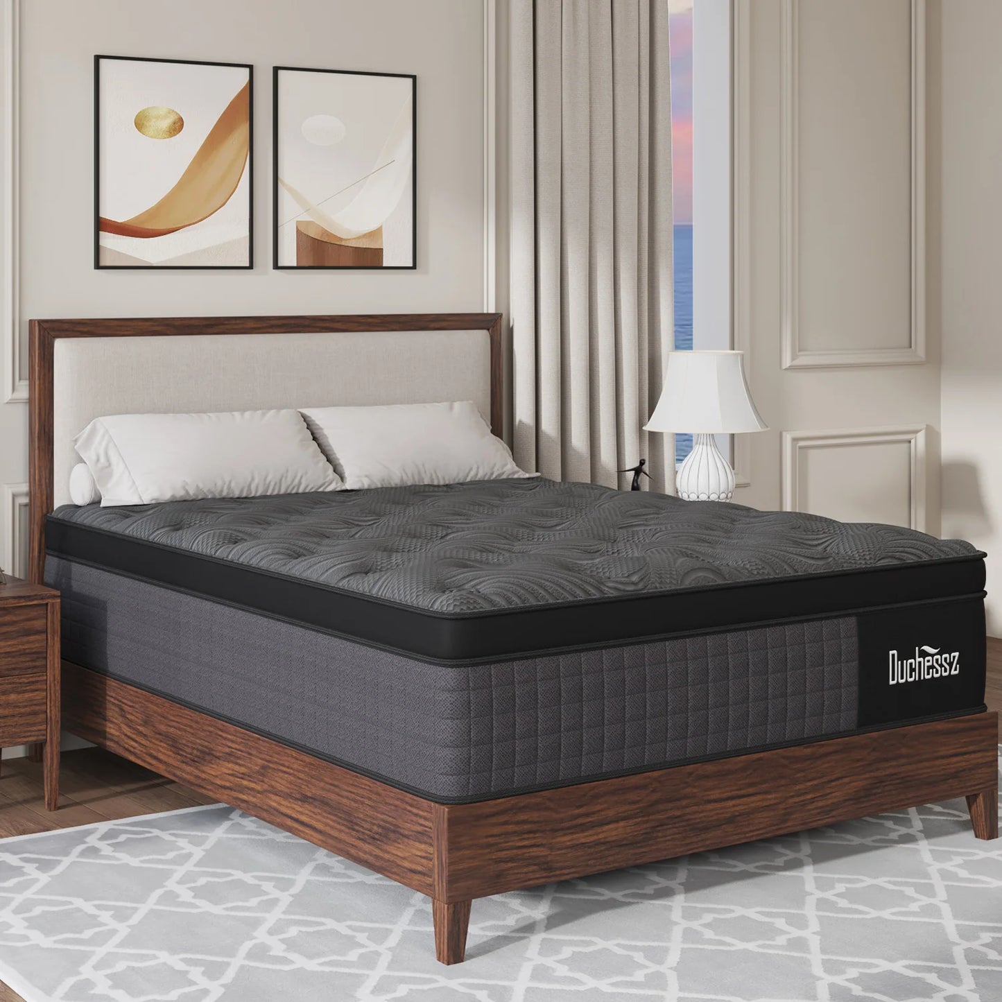 Sweetlove Gel Memory Foam Pocket Spring Mattress In A Box Medium Firm