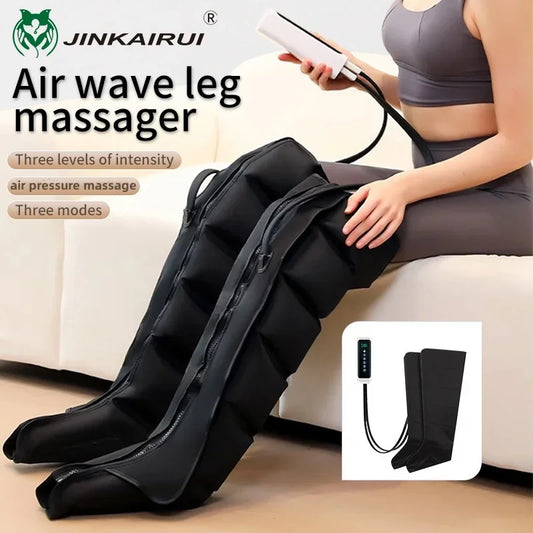 JINKAIRU Air Pressure Leg Massager Boots With Remote
