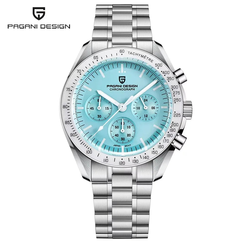 Pagani Design Moon V6 Chronograph Quartz Mens Watch