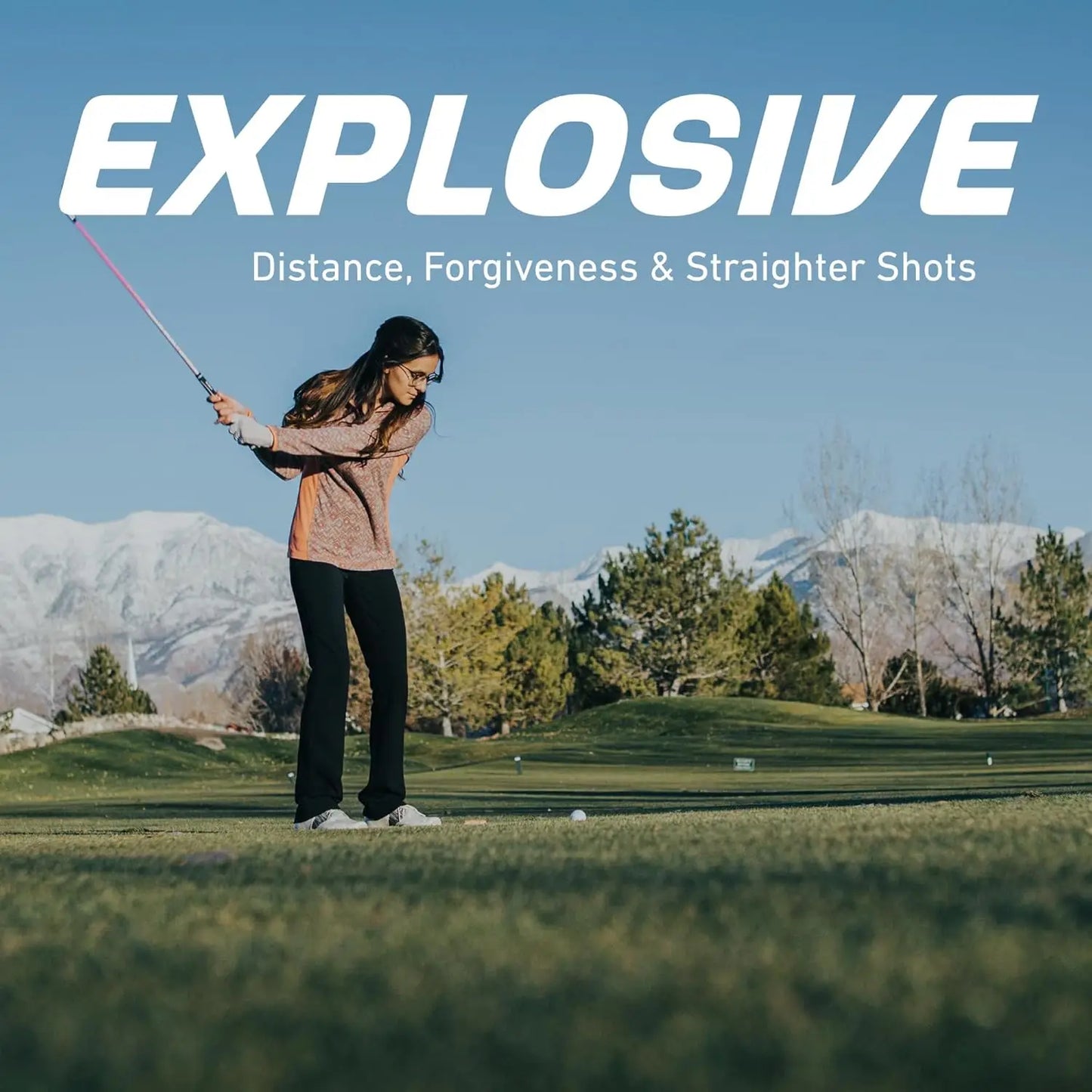 M5 Womens Golf Club Set With Titanium Driver Irons