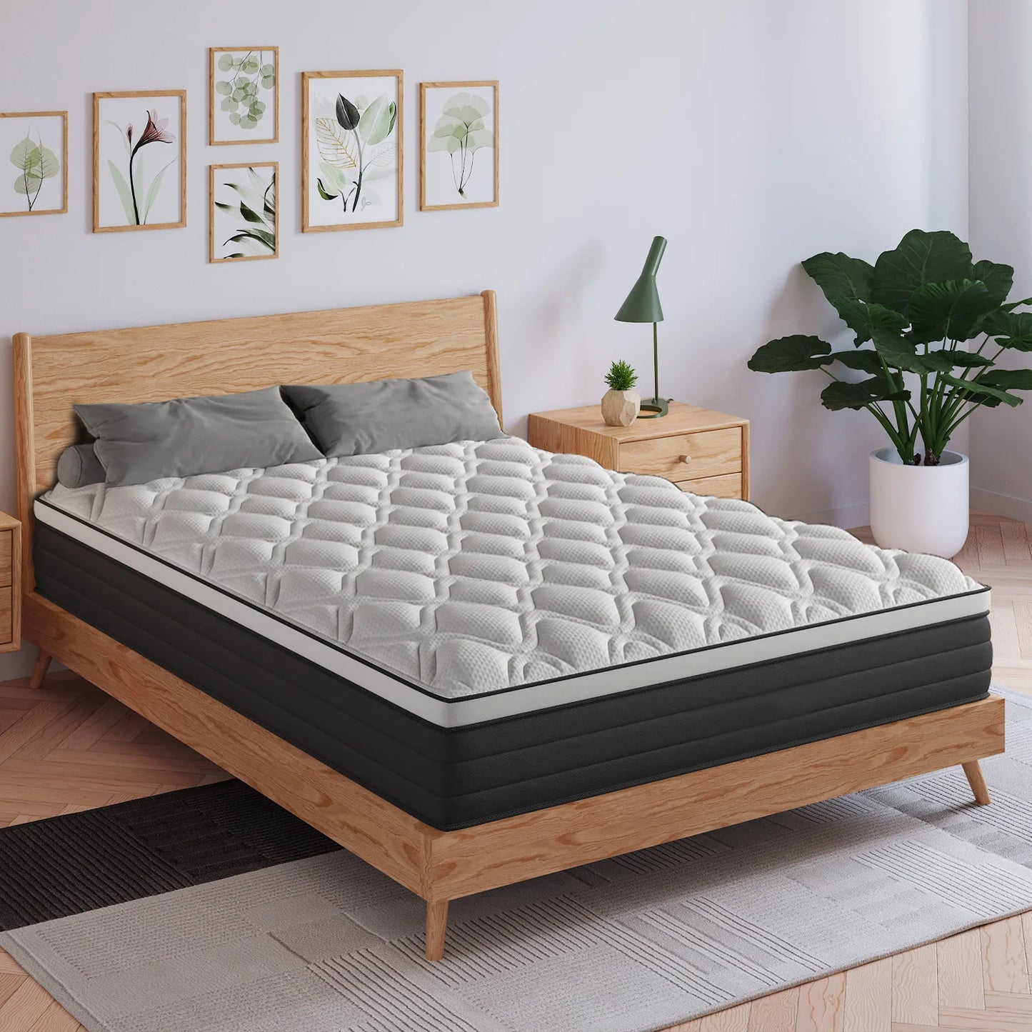 Sweetlove Gel Memory Foam Hybrid Mattress With Pocket Springs