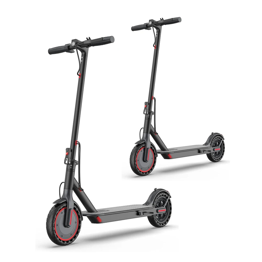 2026 LADPED LP60 Electric Scooter 350W Max 19mph Speed 8.5inch Tire Folding Design with 16 Miles Range for Adult Urban Commuting