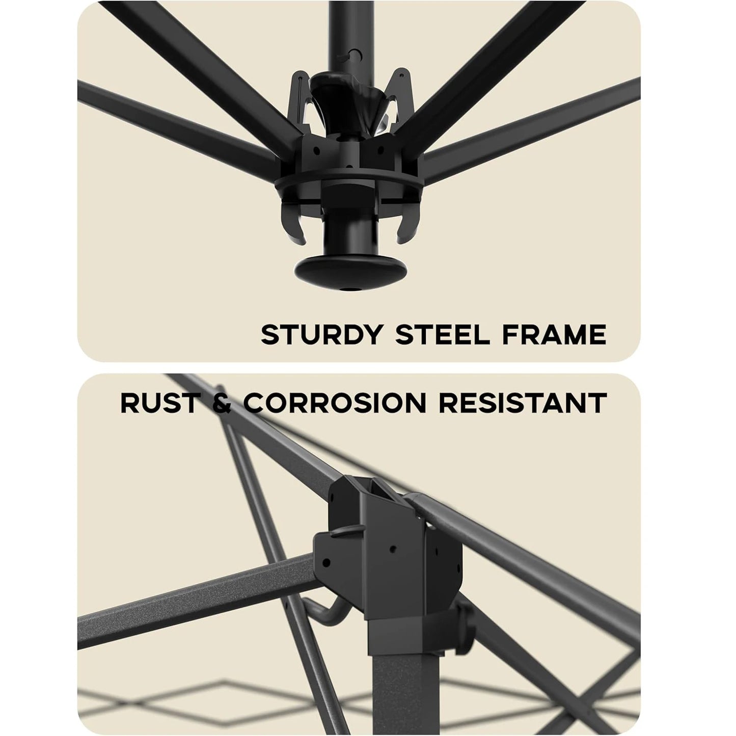 13' x 13' Outdoor Gazebo, Double Roof Patio Gazebo Quick Setup Instant Canopy Tent Instant Canopy Gazebo Shelter