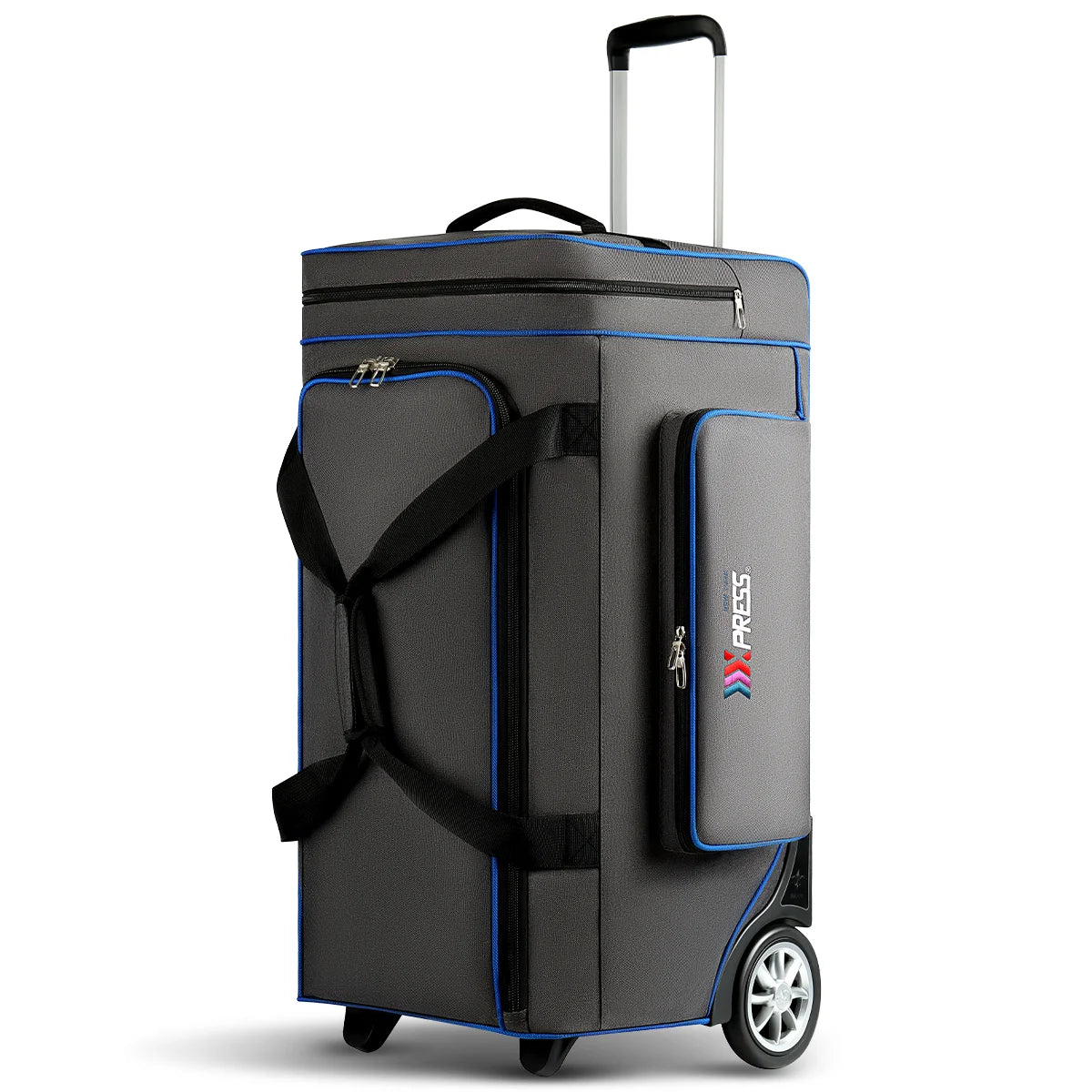 New York XPress Rolling Duffle Bag With Telescopic Handle