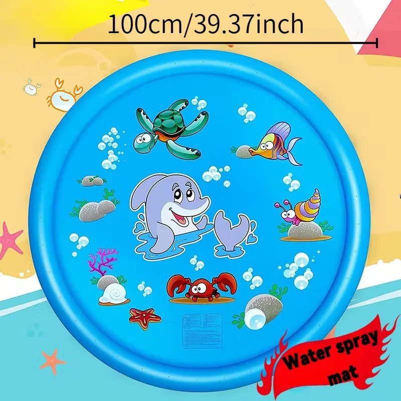 Kids Inflatable Paddling Water Pad For Pool And Beach