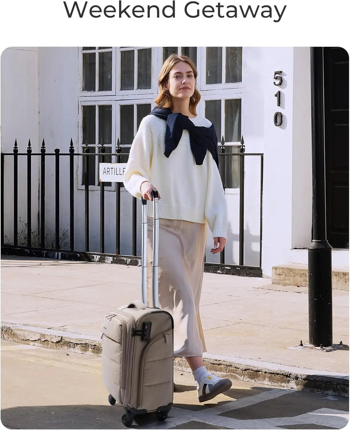 Lightweight Underseat Luggage With Wheels And Wet Dry Pockets