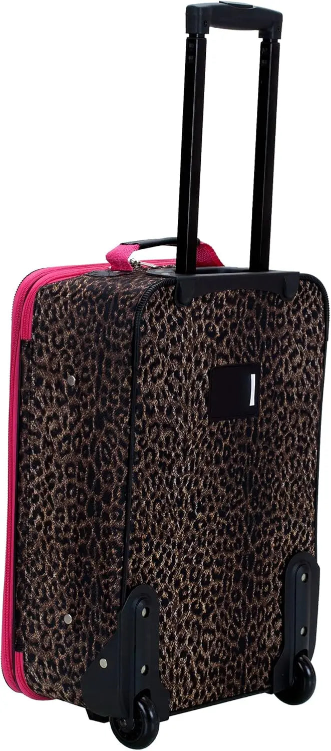 4 Piece Luggage Set With Tote Lightweight Durable ABS Travel Gear