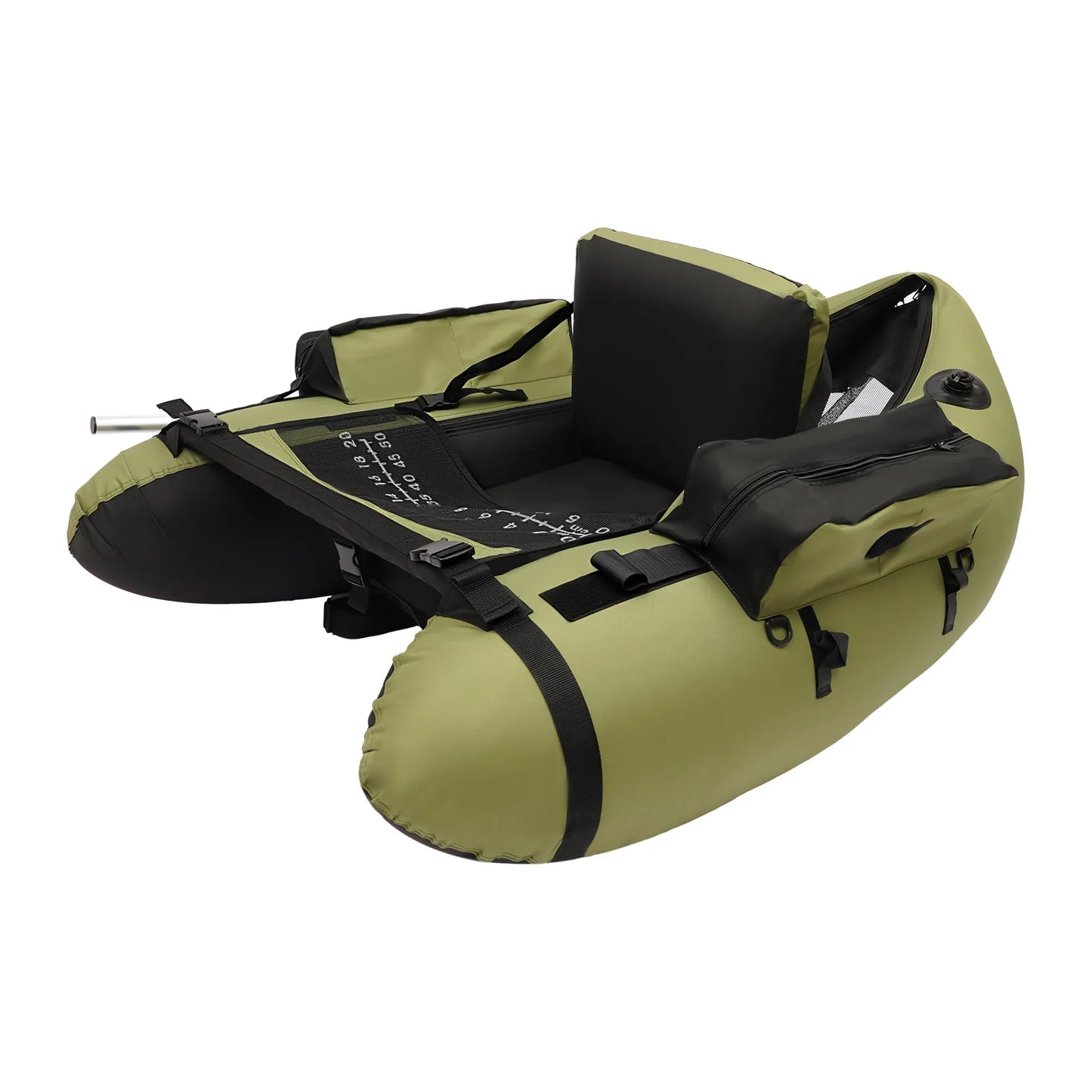 Inflatable One Person Fishing Boat With Pump And Oars