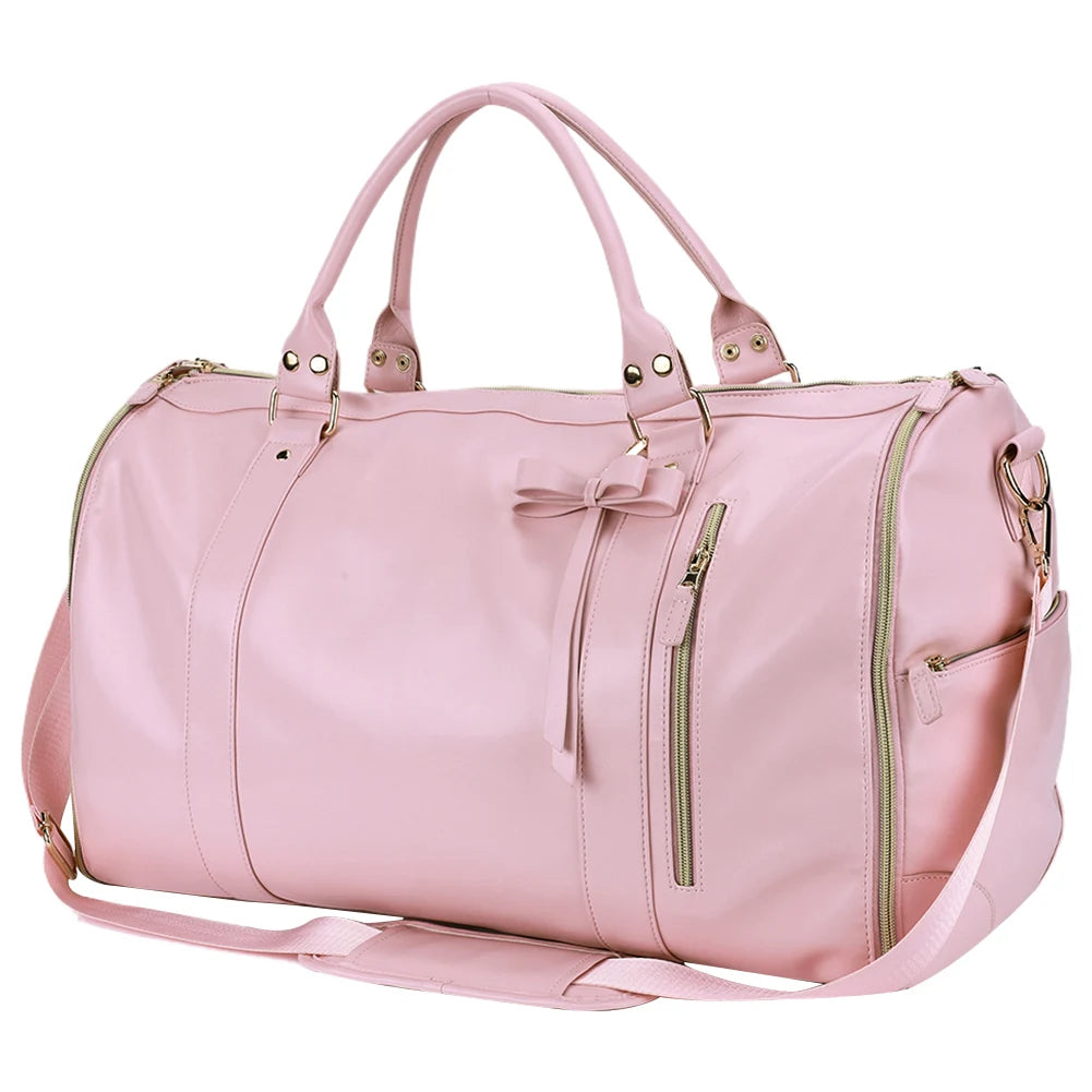 NONECN Convertible Travel Garment Bag Duffle For Men Women