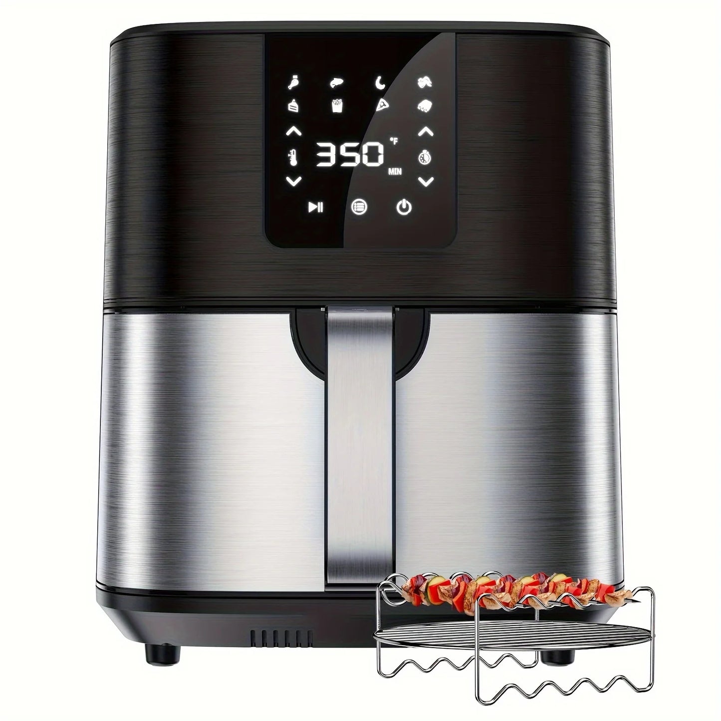 KitCook Air Fryer 1500W With 8 Presets And Digital Touch