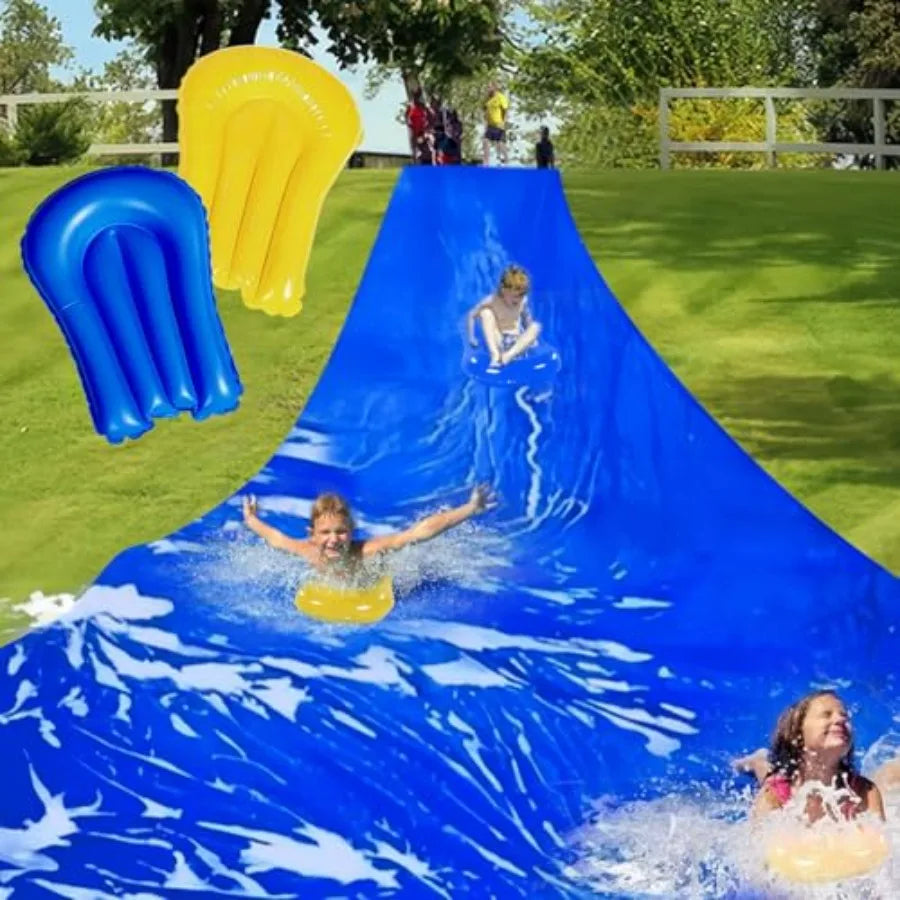 Heavy Duty Water Slide for Adults With Inflatable Boards