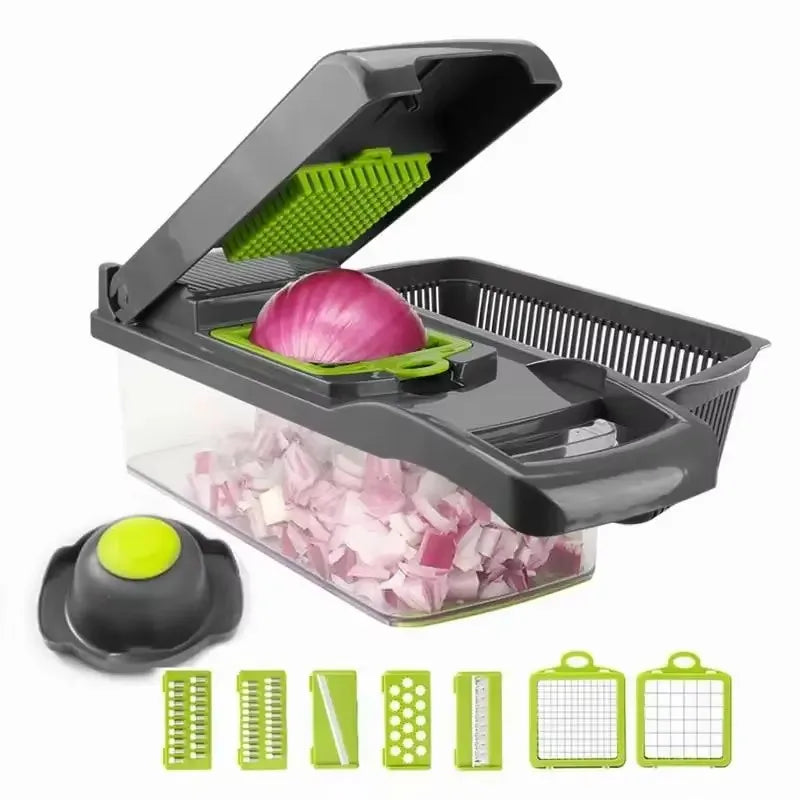 MYVIT Vegetable Chopper Multifunctional Grater Cutter Set for Kitchen