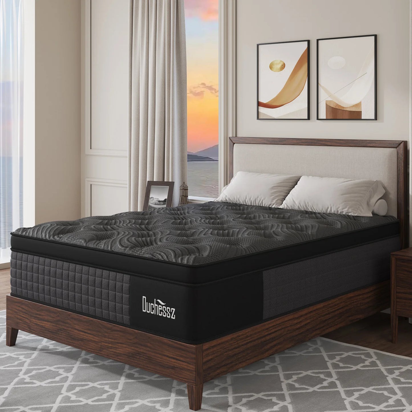Sweetlove Gel Memory Foam Pocket Spring Mattress In A Box Medium Firm