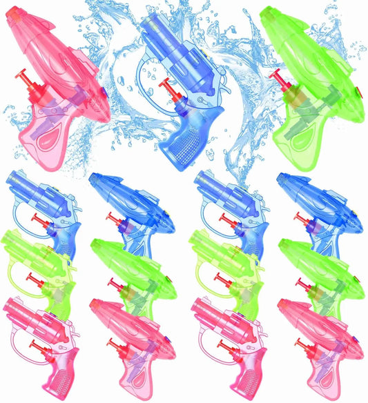 Water Guns for Kids 15-Pack Bulk Pool Toys for Summer