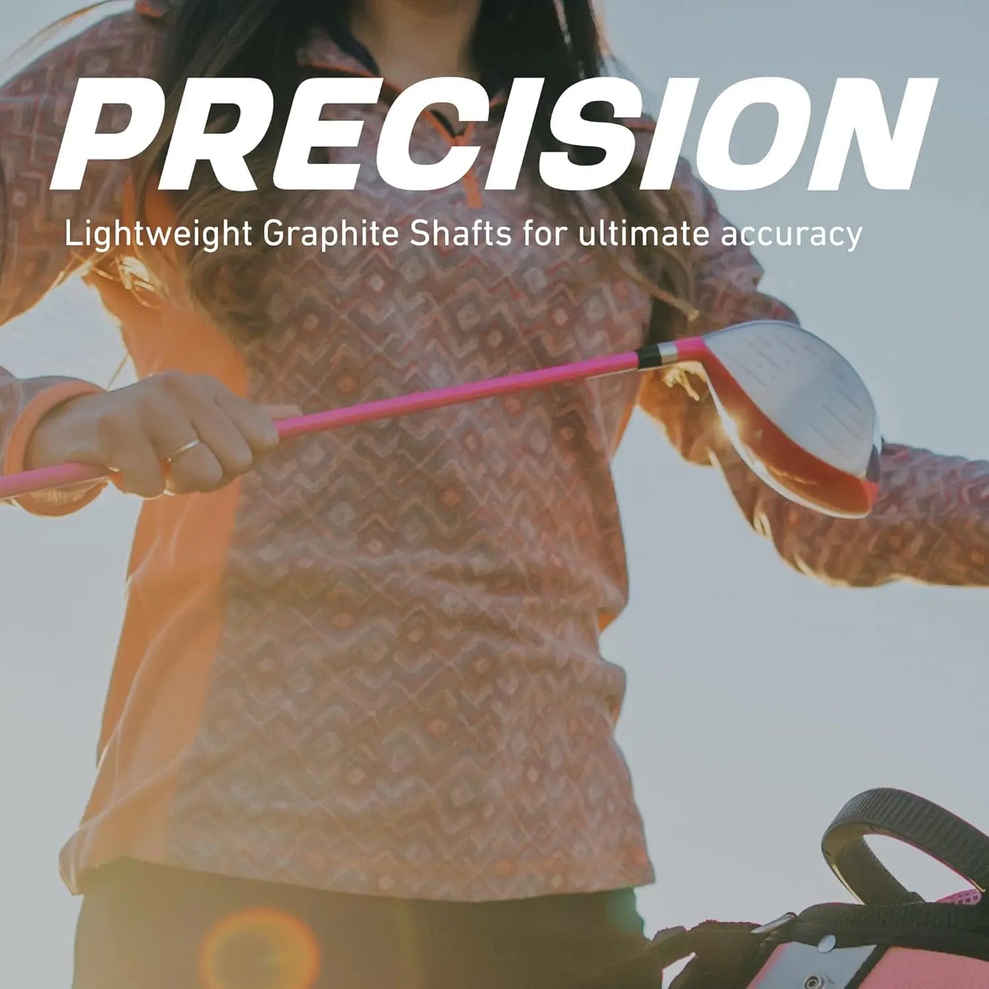 M5 Womens Golf Club Set With Titanium Driver Irons