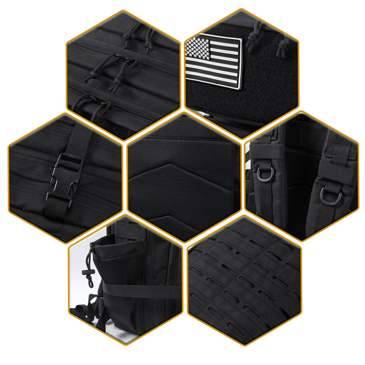 ReFire Gear Unisex Tactical Backpack For Outdoor Camping And Hiking