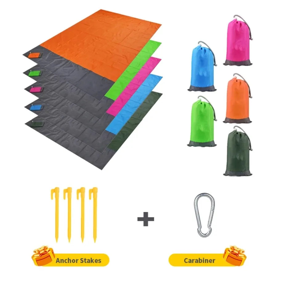 Waterproof Camping Mat Beach Blanket Outdoor Portable Mattress