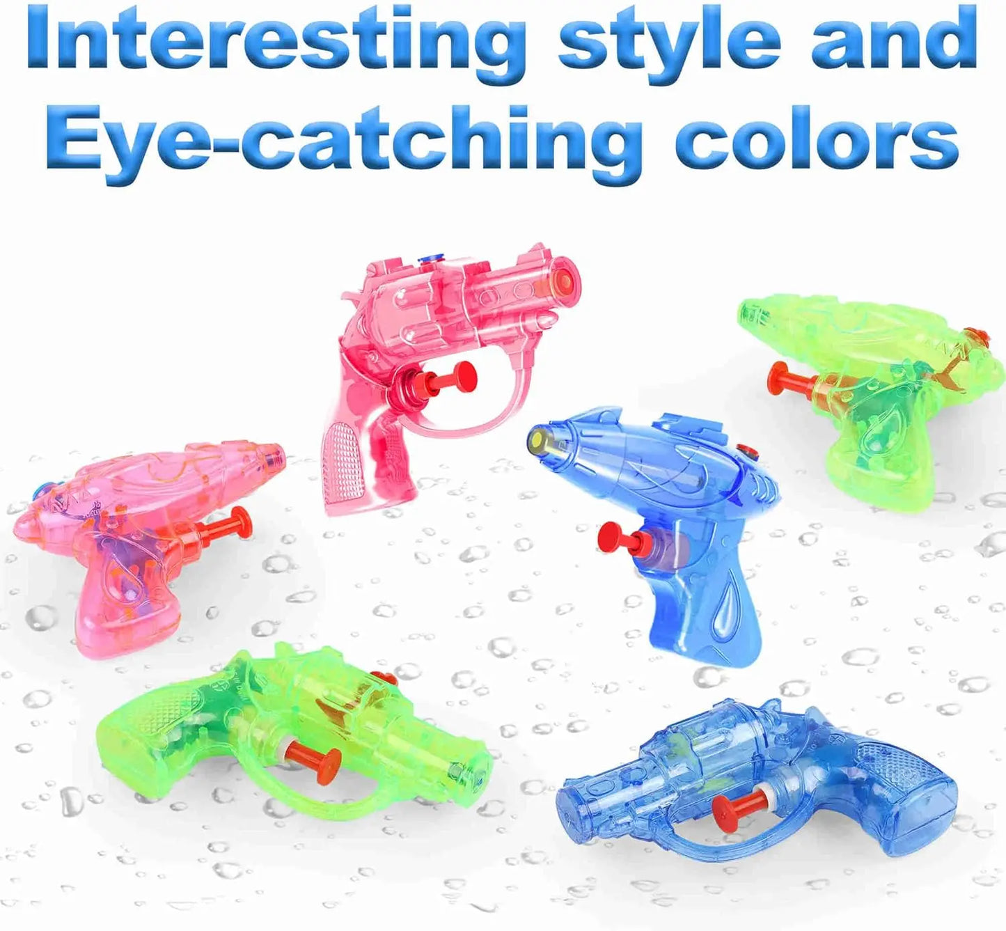 Water Guns for Kids 15-Pack Bulk Pool Toys for Summer