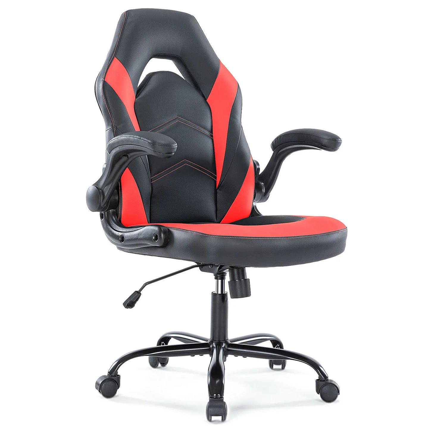 JHK Ergonomic Office Gaming Chair With Adjustable PU Leather Armrests
