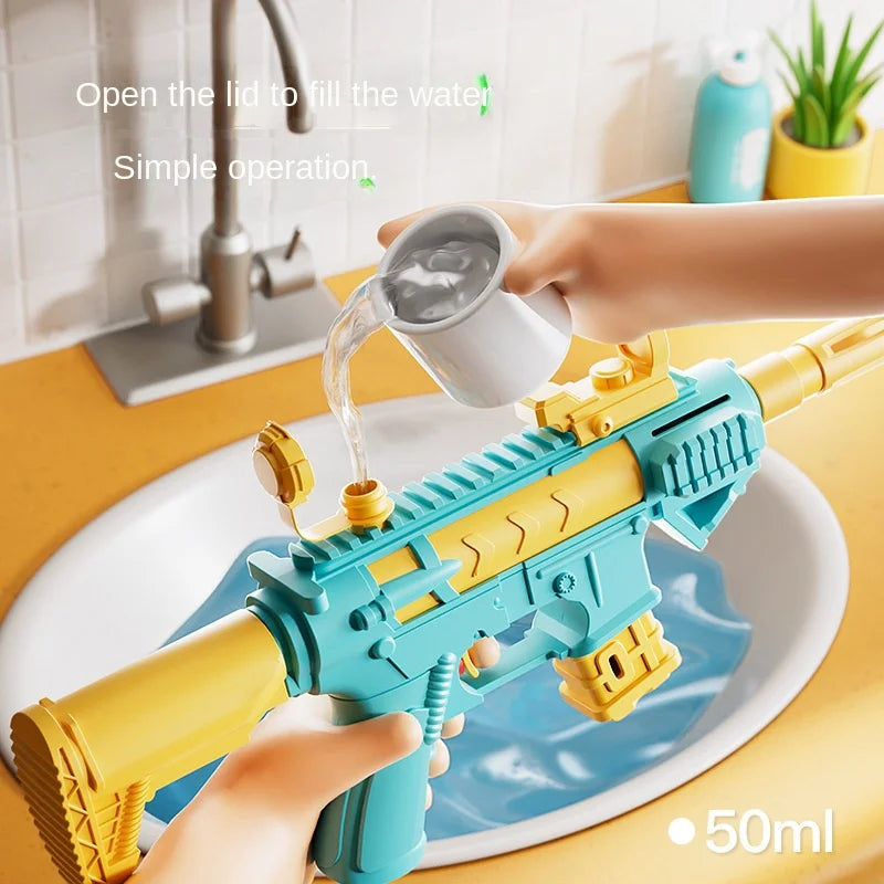 M416 Water Gun Non Electric Pistol High Pressure Beach Toy