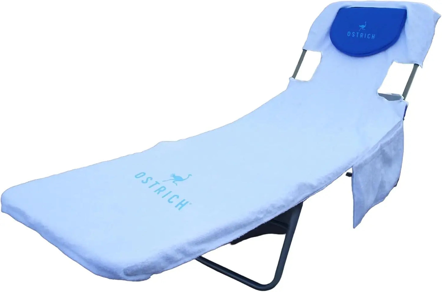 Beach Lounge Chair Folding Reclining Outdoor Portable Chaise Lounger