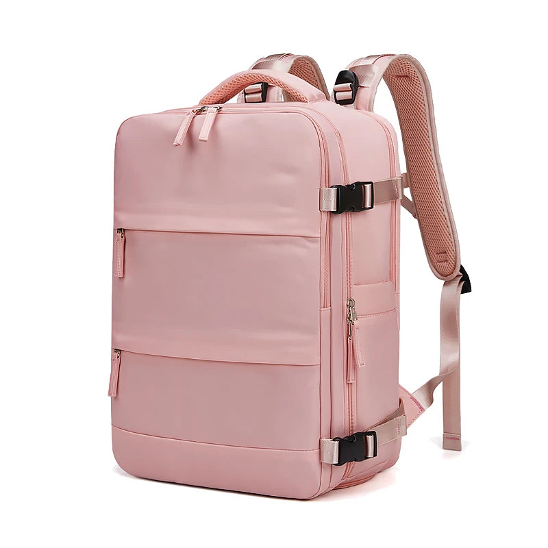 NONECN Women Travel Backpack USB Charging Laptop School Bag