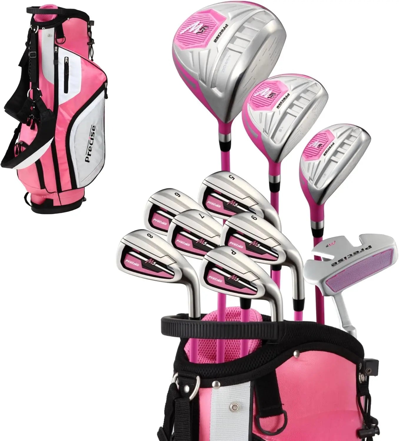 M5 Womens Golf Club Set With Titanium Driver Irons