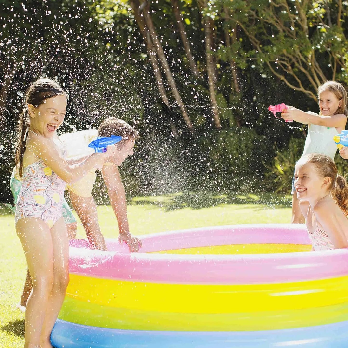 Water Guns for Kids 15-Pack Bulk Pool Toys for Summer