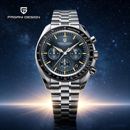 Pagani Design Moon V6 Chronograph Quartz Mens Watch