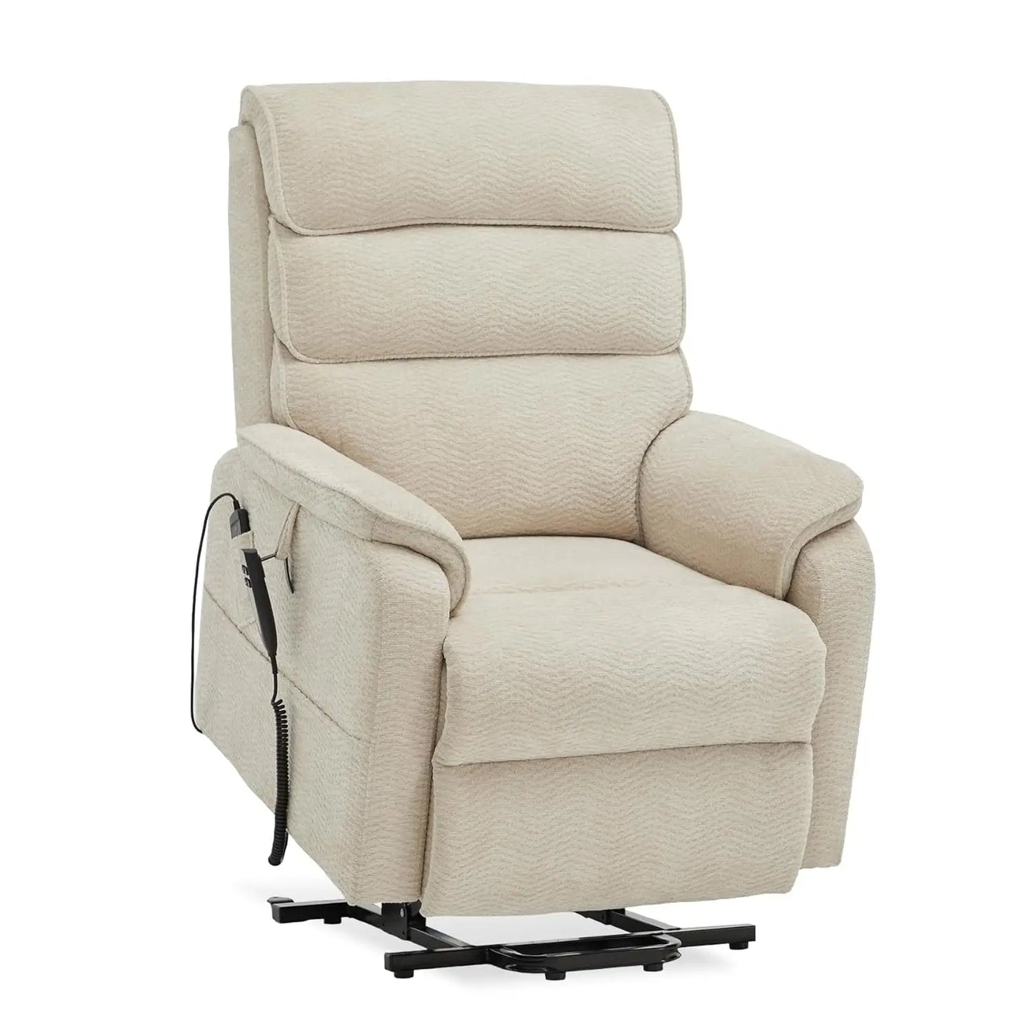 350 LBS Power Lift Recliner Chair for Elderly, Medium Size Dual Motor Lay Flat Infinite Positions Recliner with, Customized