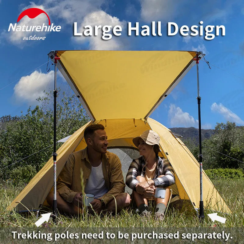 Naturehike Portable Waterproof Double Layer Camping Tent For Outdoor