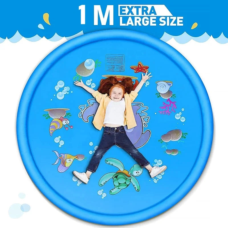 Kids Inflatable Paddling Water Pad For Pool And Beach