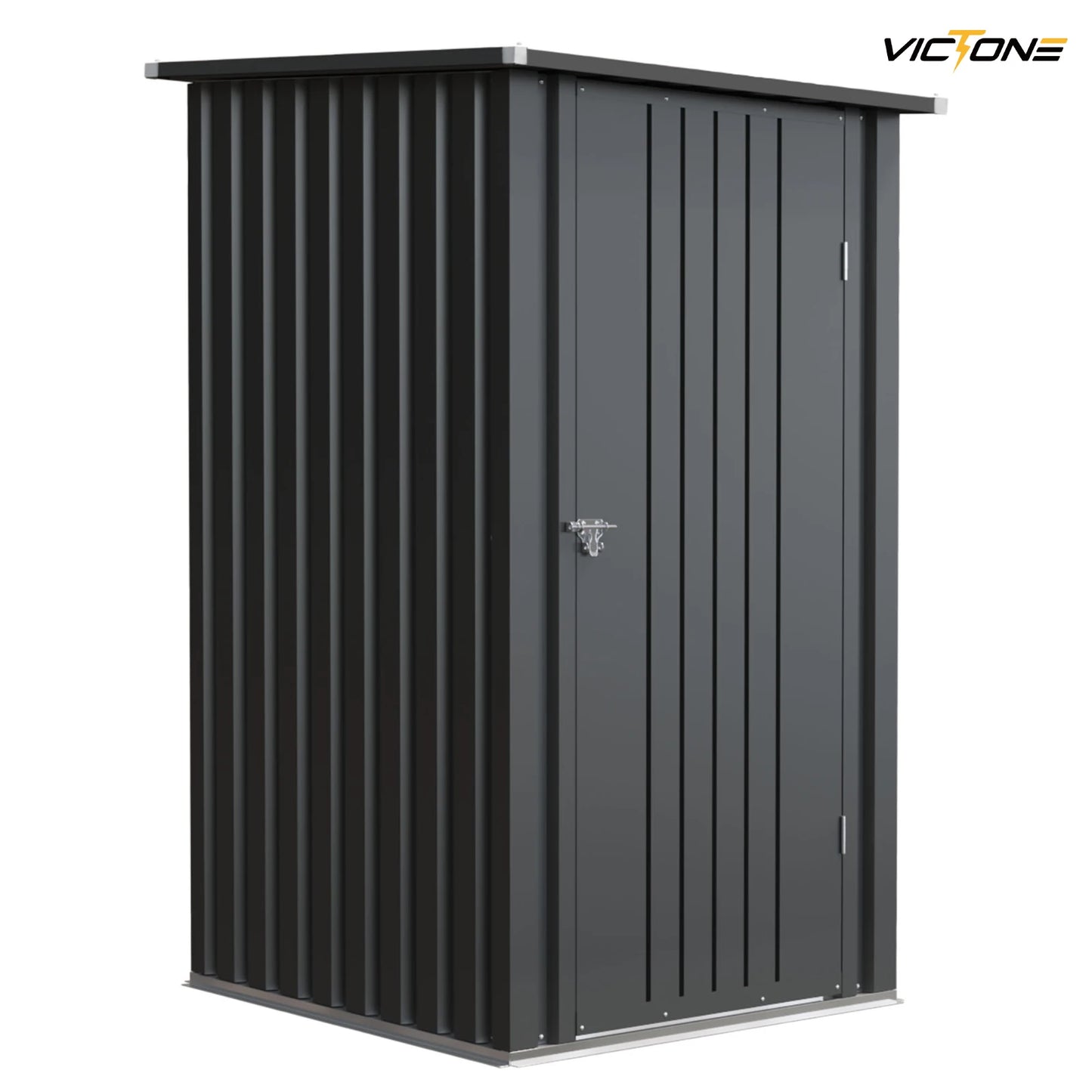 Victone Outdoor Storage Shed for Garden Tools with Lockable Door