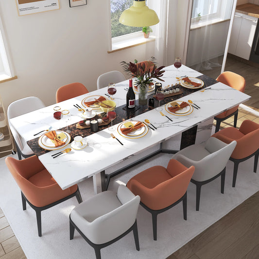 QiaoShiRen Rectangular Dining Table For Eight People