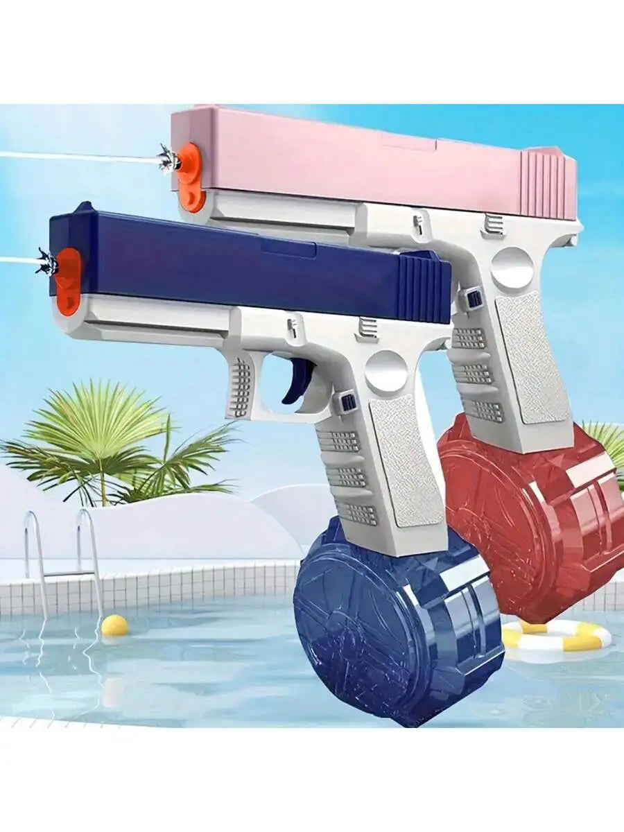 Electric Water Gun Automatic Water Pistol For Kids 6 To 12 Large Capacity