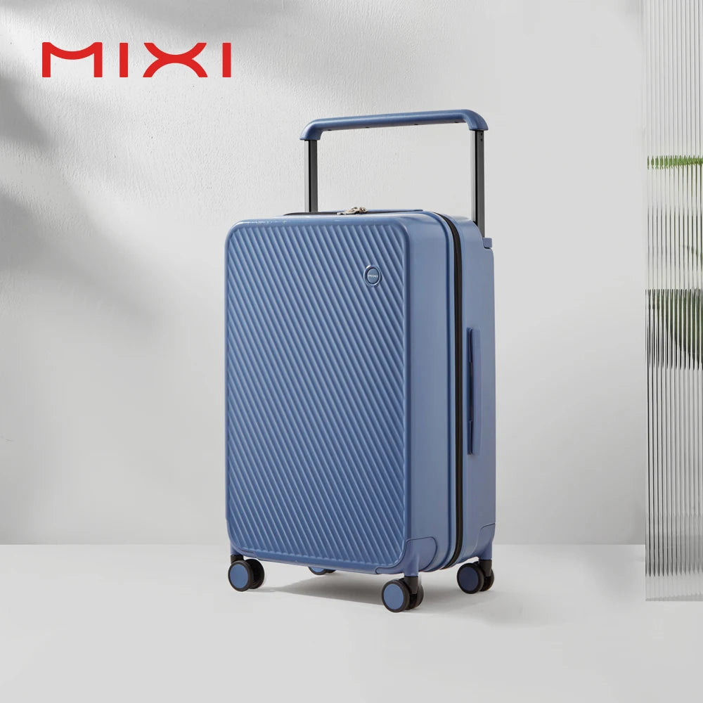 Mixi Gorgeous Wide Handle Luggage Hardside Suitcase Spinner Wheels