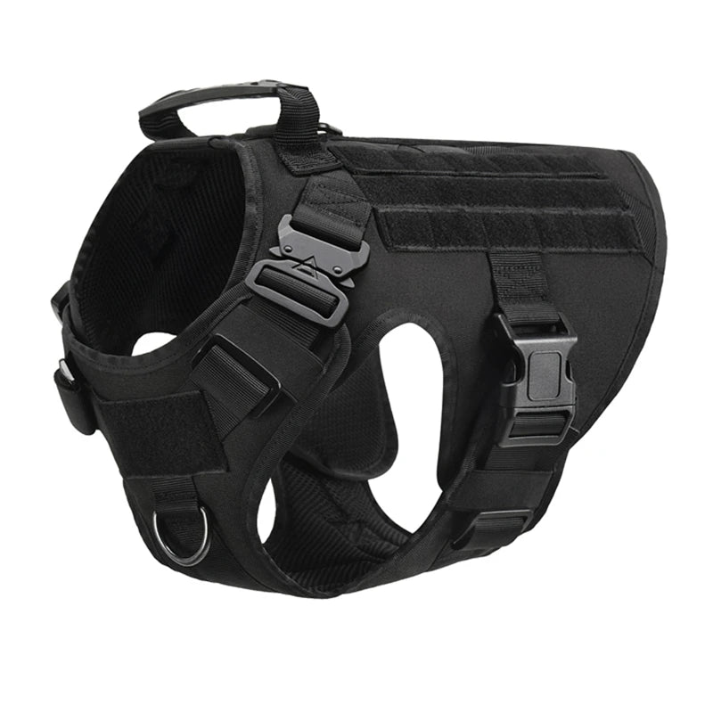 COOYOMOO Tactical Dog Harness And Leash Set For All Breeds