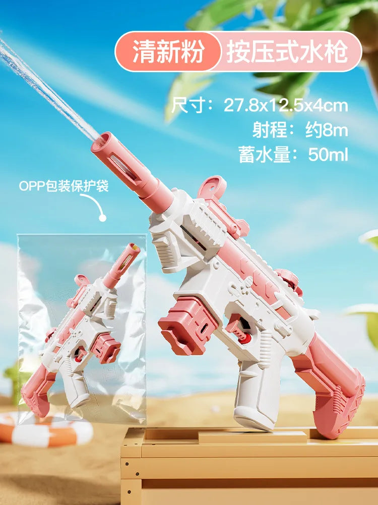 M416 Water Gun Non Electric Pistol High Pressure Beach Toy